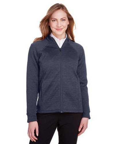 North End NE712W Ladies Flux 20 Full-Zip Jacket - Clsc Navy Heather Crb - HIT a Double