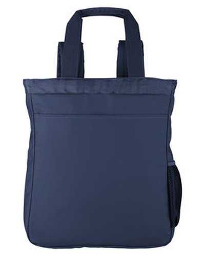 North End NE901 Convertible Backpack Tote - Navy - HIT a Double