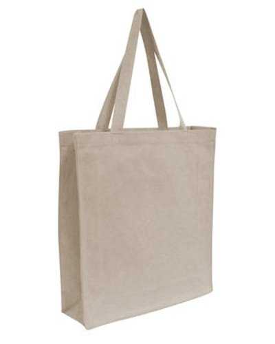 OAD OAD100 Promo Canvas Shopper Tote - Natural - HIT a Double