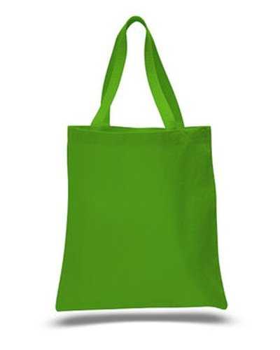 OAD OAD113 12 oz Tote Bag - Lime Green - HIT a Double