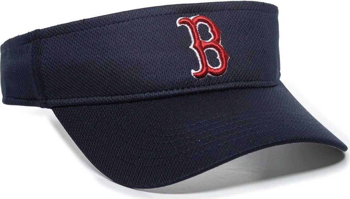 OC Sports MLB-185 Traditional Visor - Boston Red Sox