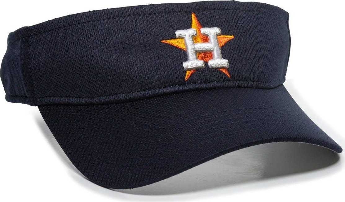OC Sports MLB-185 Traditional Visor - Houston Astros