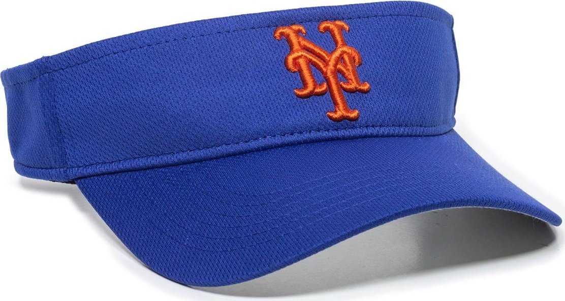 OC Sports MLB-185 Traditional Visor - New York Mets