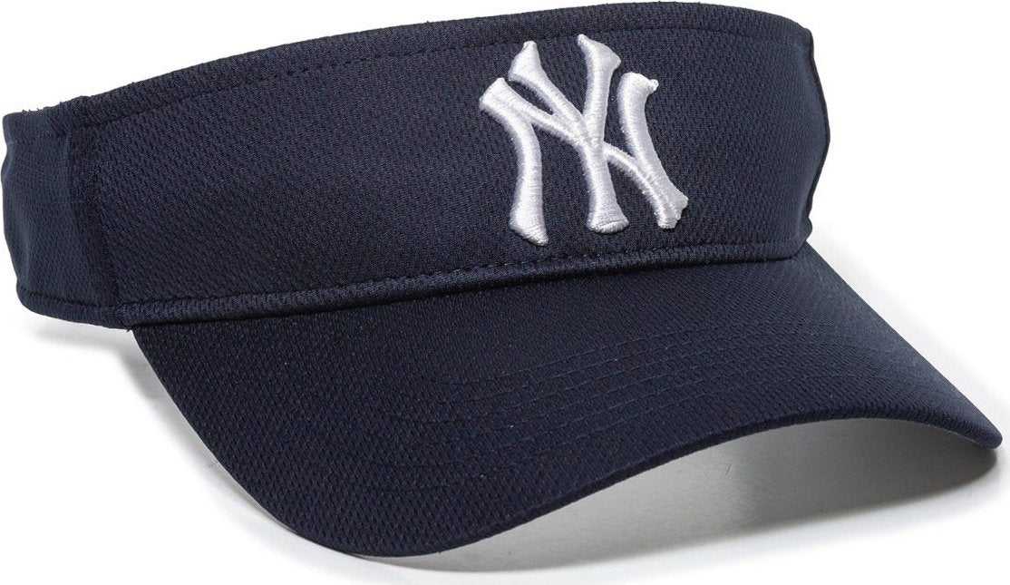 OC Sports MLB-185 Traditional Visor - New York Yankees