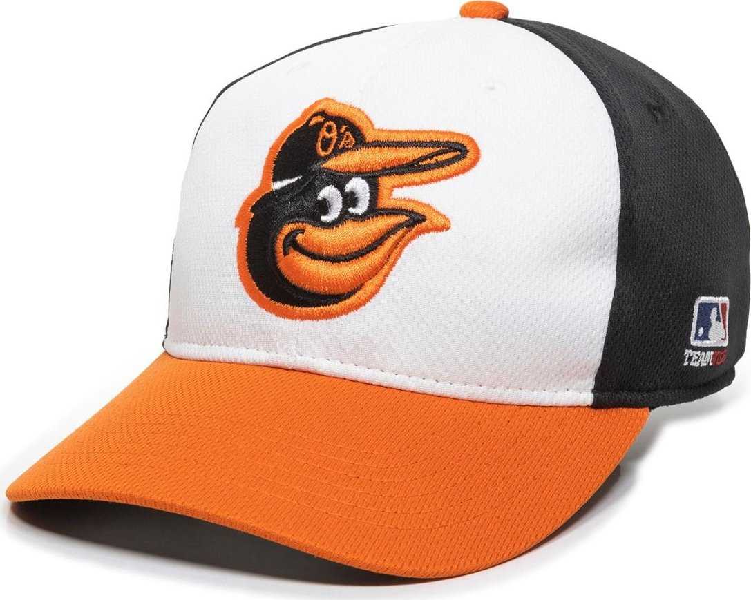 OC Sports MLB-350 MLB Polyester Baseball Adjustable Cap - Baltimore Orioles Home - HIT a Double