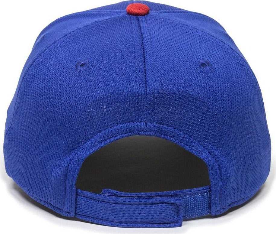 OC Sports MLB-350 MLB Polyester Baseball Adjustable Cap - Chicago Cubs Home &amp; Road - HIT a Double - 2
