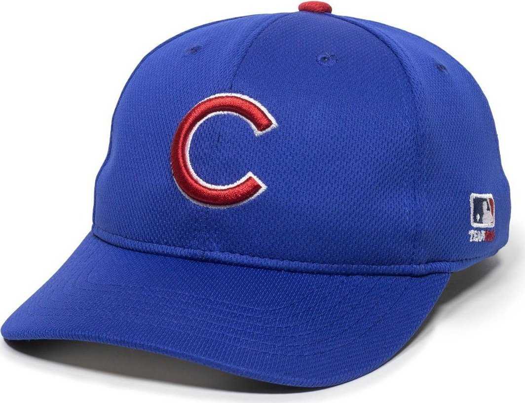OC Sports MLB-350 MLB Polyester Baseball Adjustable Cap - Chicago Cubs Home &amp; Road - HIT a Double - 1