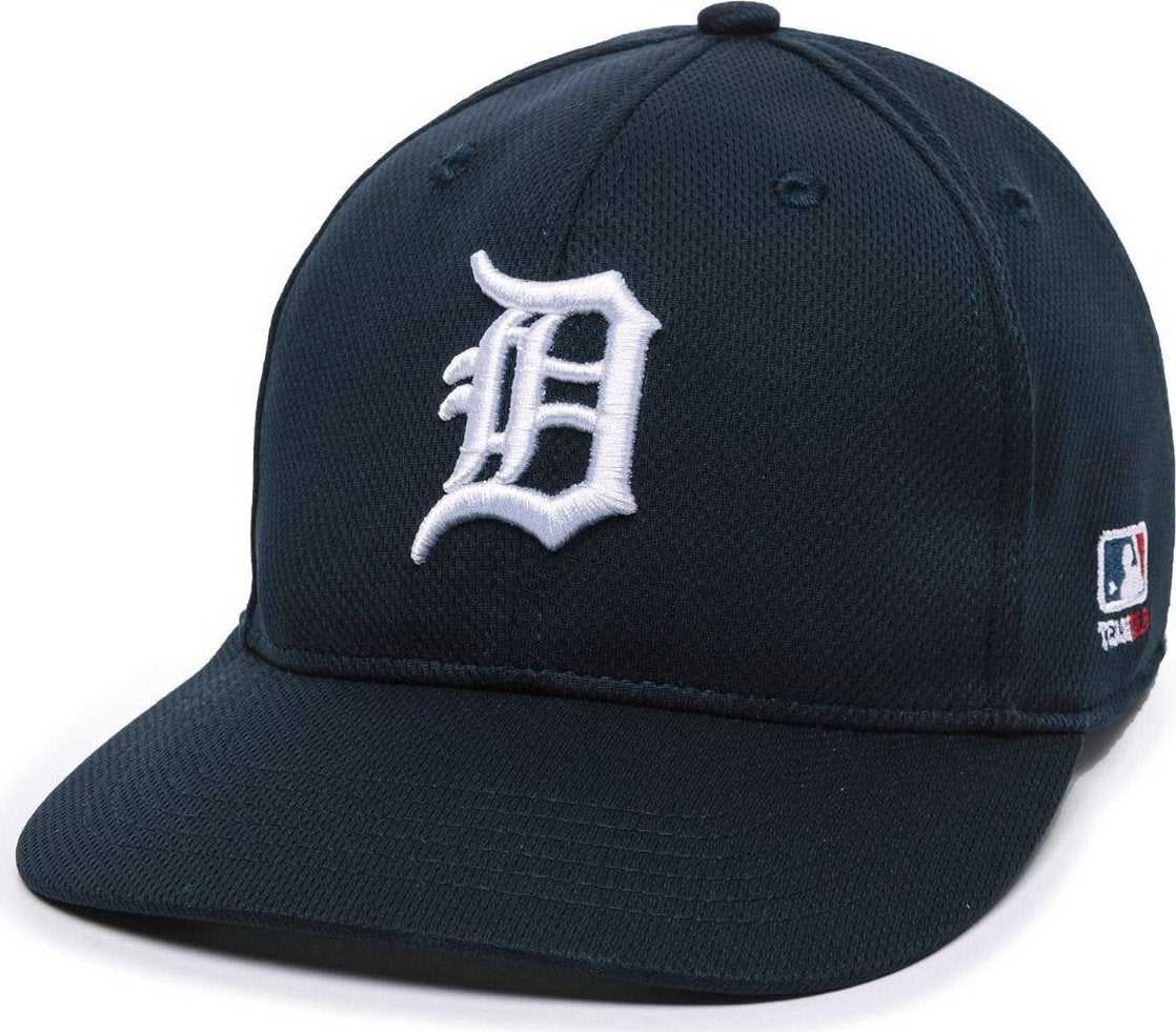 OC Sports MLB-350 MLB Polyester Baseball Adjustable Cap - Detroit Tigers Home - HIT a Double - 1