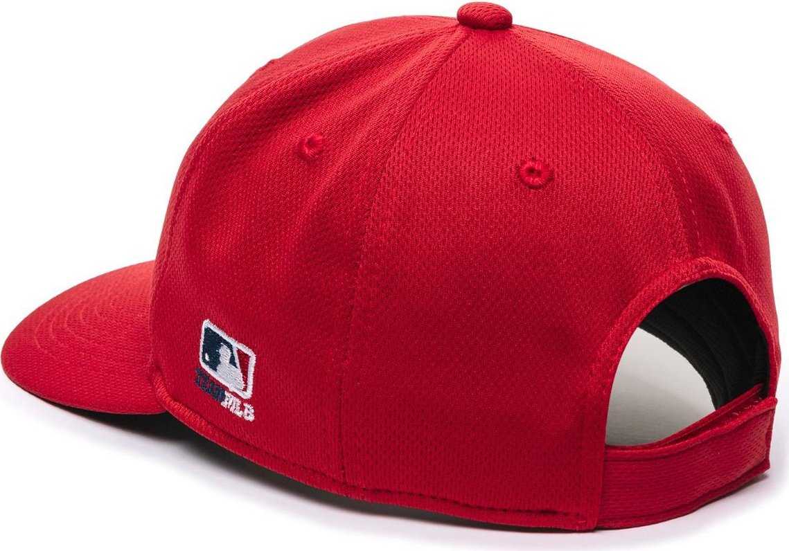 OC Sports MLB-350 MLB Polyester Baseball Adjustable Cap - Los Angeles Angels Home &amp; Road - HIT a Double