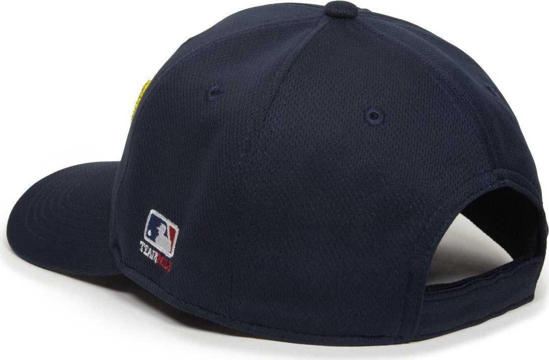 OC Sports MLB-350 MLB Polyester Baseball Adjustable Cap - Tampa Bay Rays Alternate - HIT a Double