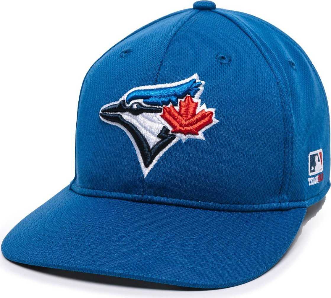 OC Sports MLB-350 MLB Polyester Baseball Adjustable Cap - Toronto Blue Jays Home &amp; Road - HIT a Double