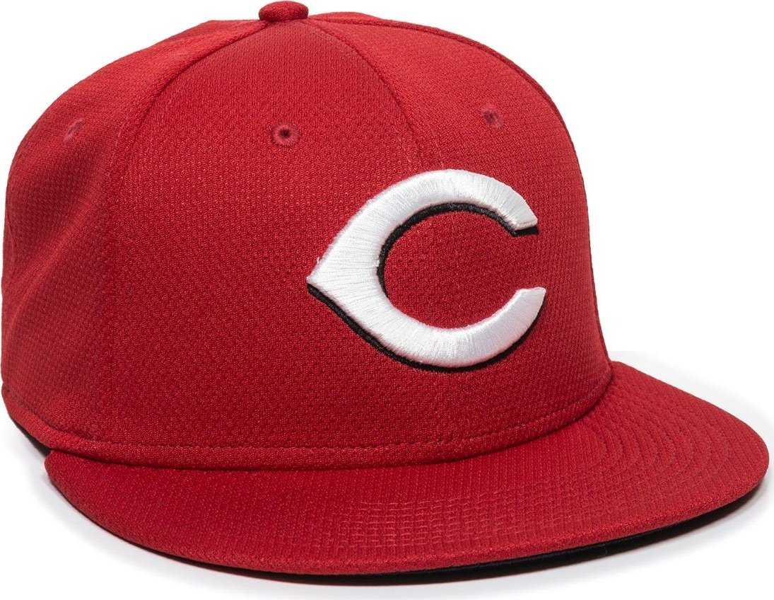 OC Sports MLB-400 MLB Mesh Baseball Cap - Cincinnati Reds