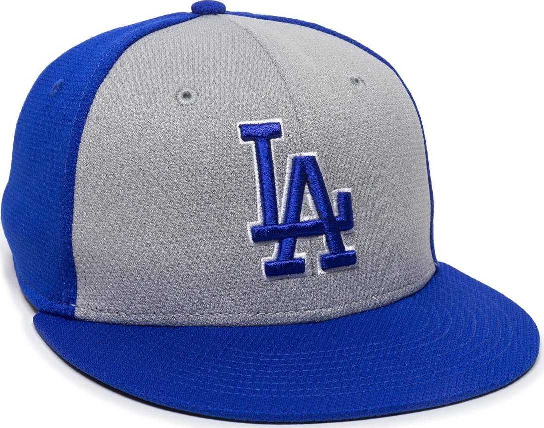 OC Sports MLB-400 MLB Mesh Baseball Cap - Los Angeles Dodgers Colorblock