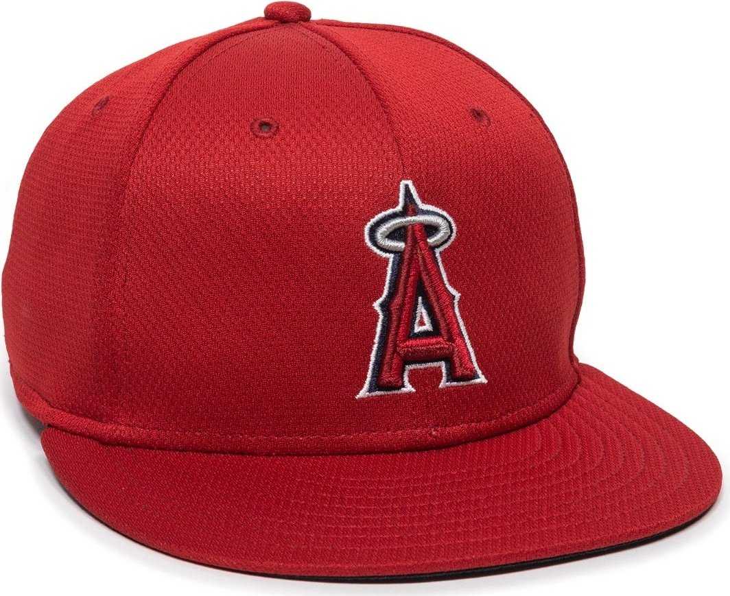 OC Sports MLB-400 MLB Mesh Baseball Cap - Los Angeles Angels