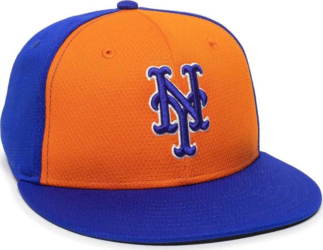 OC Sports MLB-400 MLB Mesh Baseball Cap - New York Mets Colorblock
