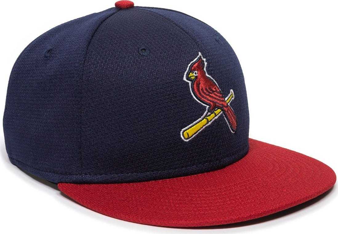 OC Sports MLB-400 MLB Mesh Baseball Cap - St Louis Cardinals Alternate