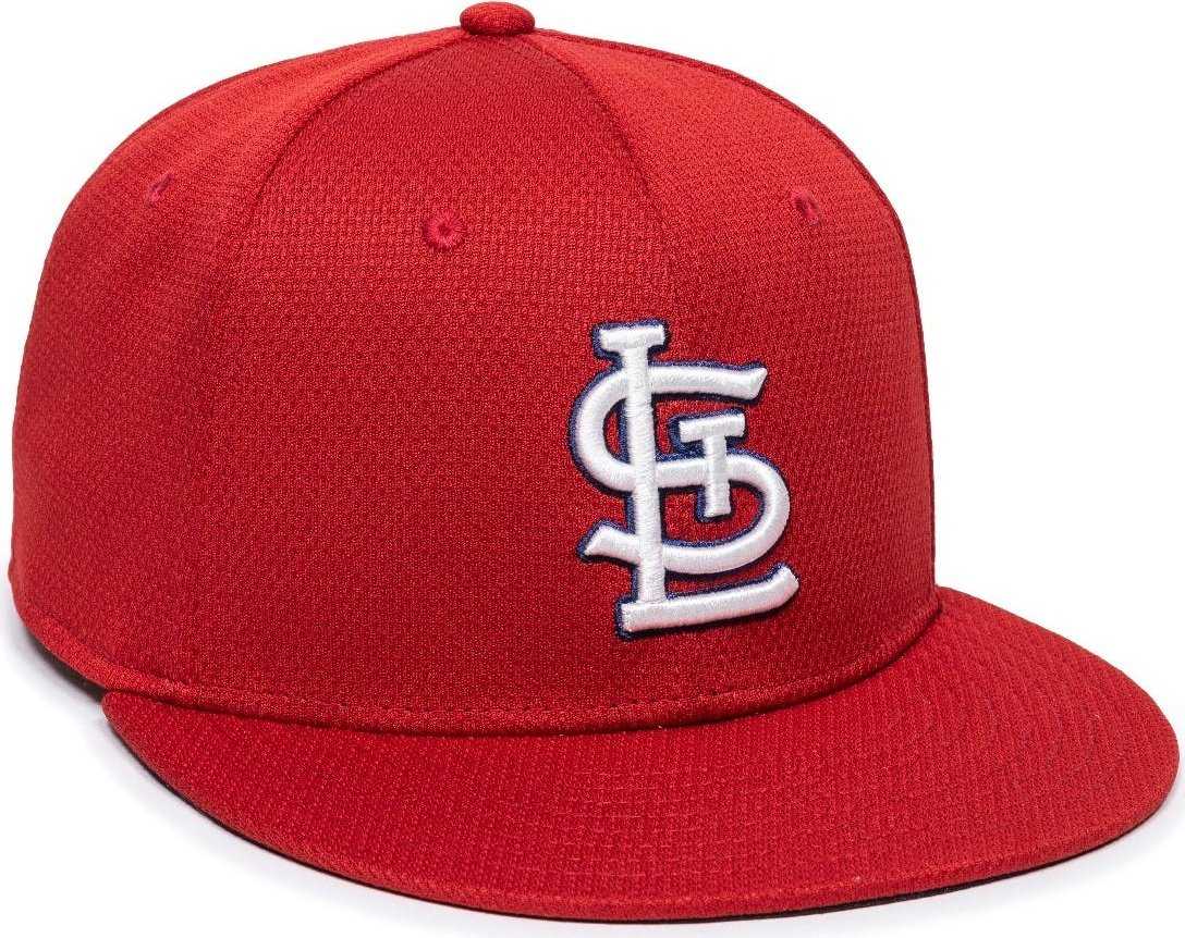 OC Sports MLB-400 MLB Mesh Baseball Cap - St. Louis Cardinals