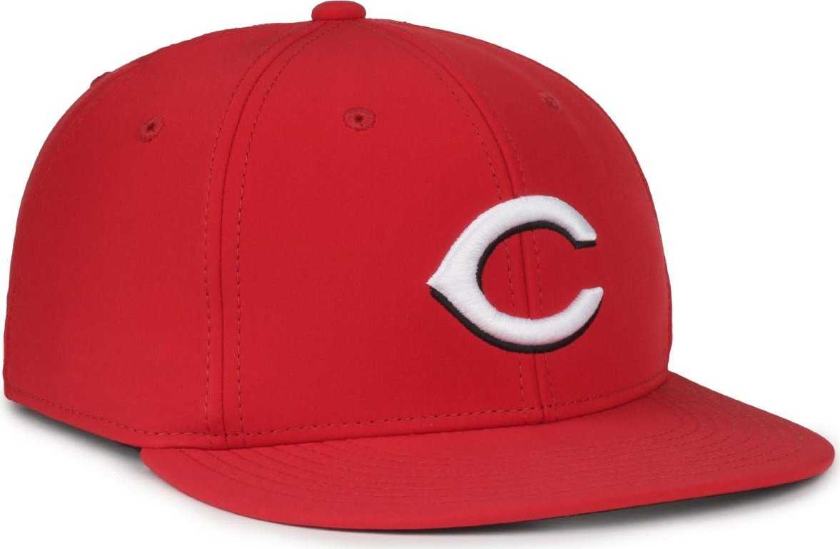 OC Sports MLB-450 Performance Baseball Cap - Cincinnati Reds Colorblock