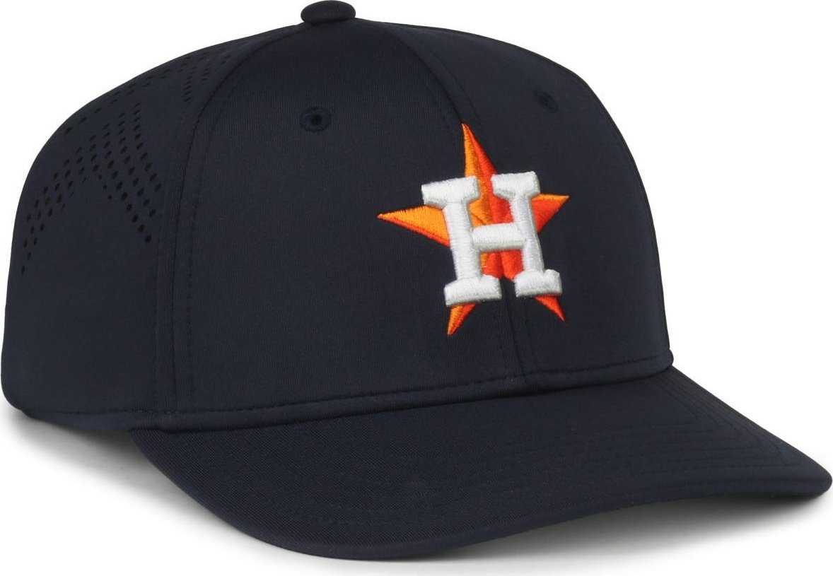 OC Sports MLB-650 Performance Snapback Baseball Cap - Houston Astros