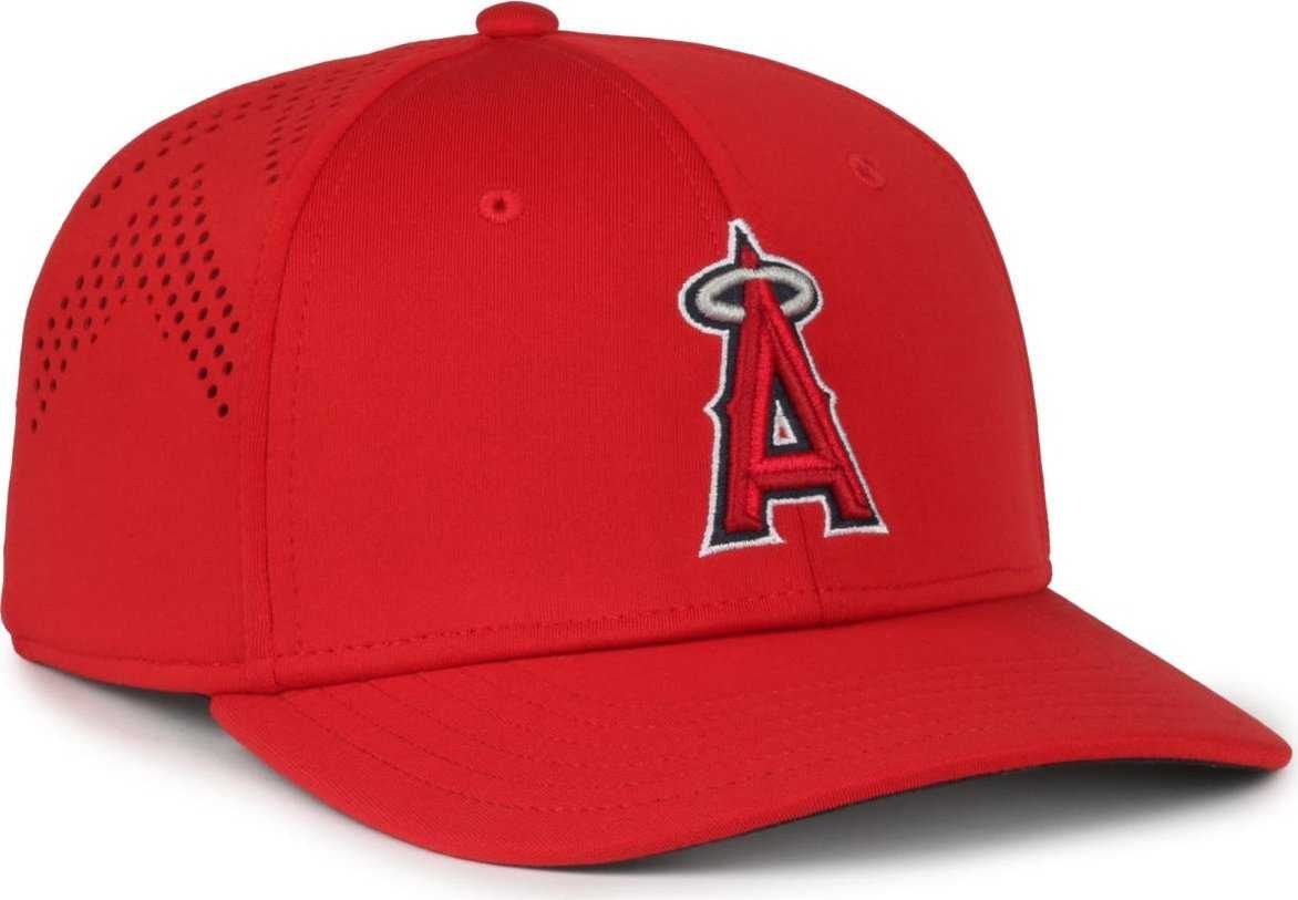 OC Sports MLB-650 Performance Snapback Baseball Cap - Los Angeles Angels