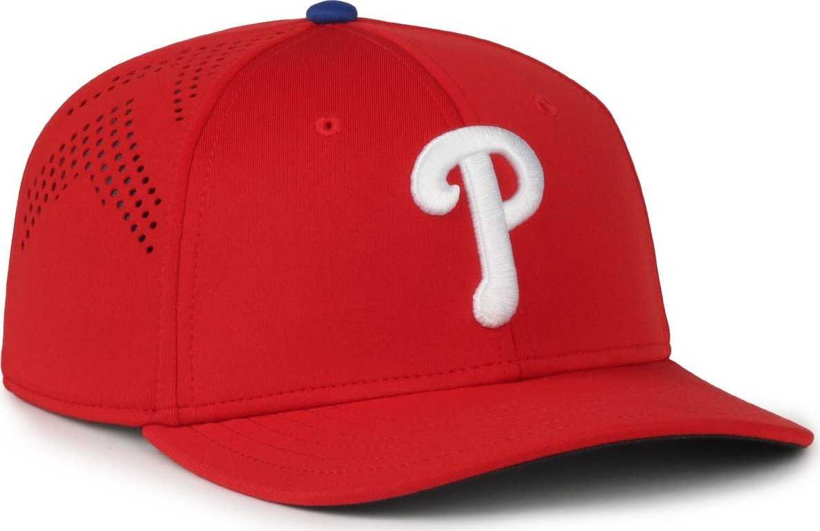 OC Sports MLB-650 Performance Snapback Baseball Cap - Philadelphia Phillies
