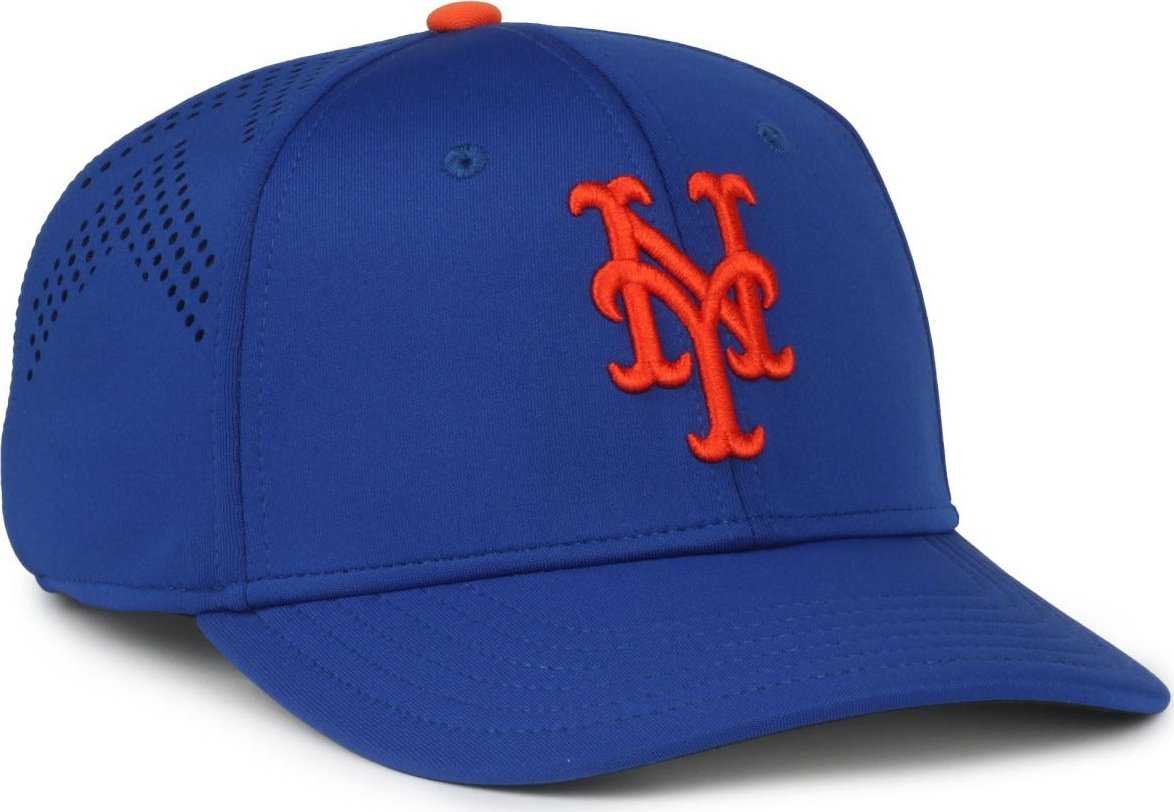 OC Sports MLB-650 Performance Snapback Baseball Cap - New York Mets
