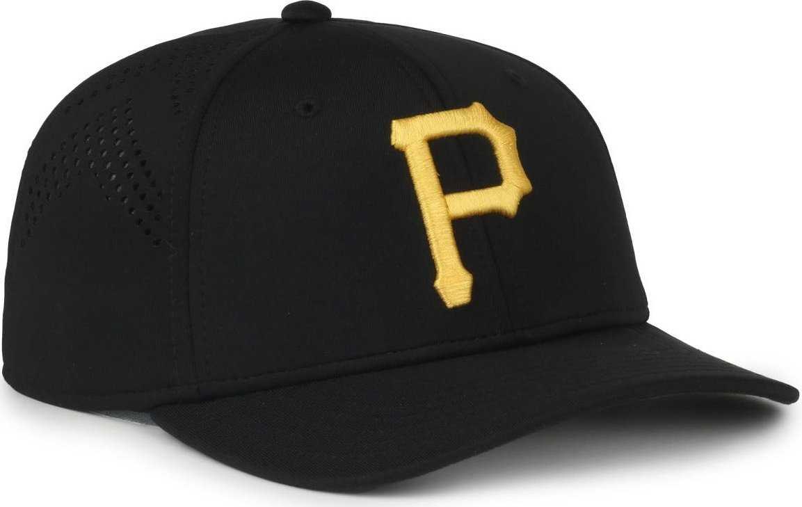 OC Sports MLB-650 Performance Snapback Baseball Cap - Pittsburgh Pirates