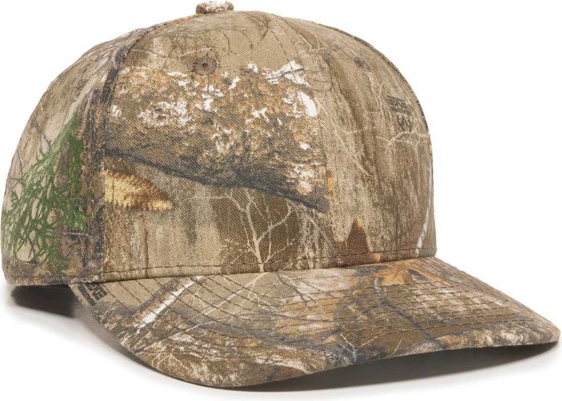 OC Sports 301IS Adjustable Cap - Realtree Edge - HIT a Double - 1