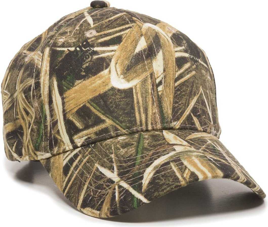 Outdoor Caps Ducks Unlimited Mossy Oak Shadow Grass Blades Hat