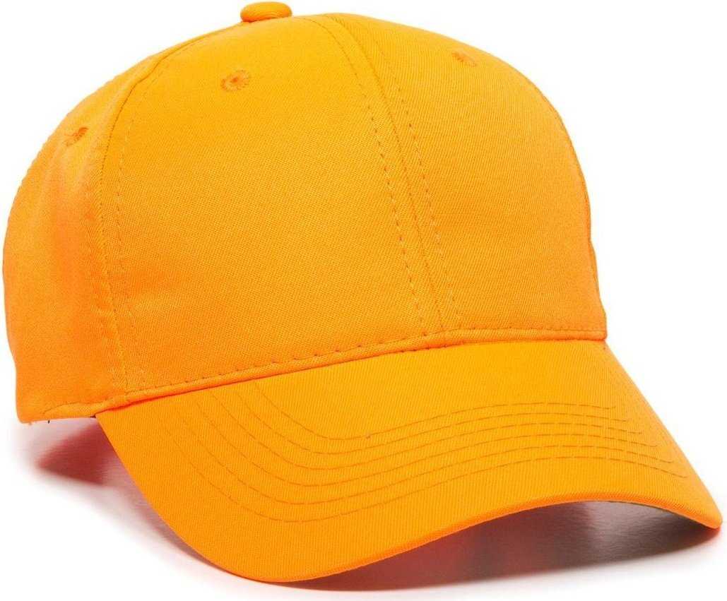 OC Sports 350 Adjustable Cap that is Easily Visible - Blaze - HIT a Double - 1