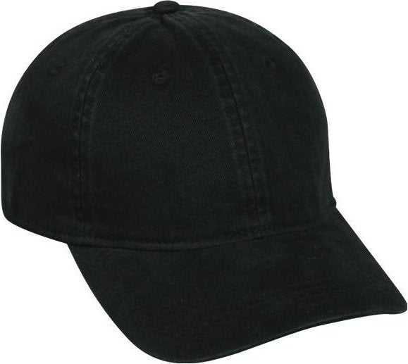 OC Sports BTW-100 Adjustable Ladies Fit Cap - Black - HIT a Double - 1