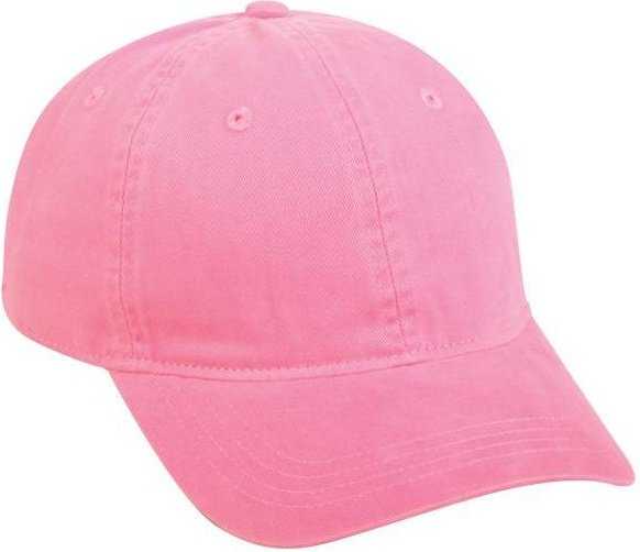 OC Sports BTW-100 Adjustable Ladies Fit Cap - Pink Azalea - HIT a Double - 1
