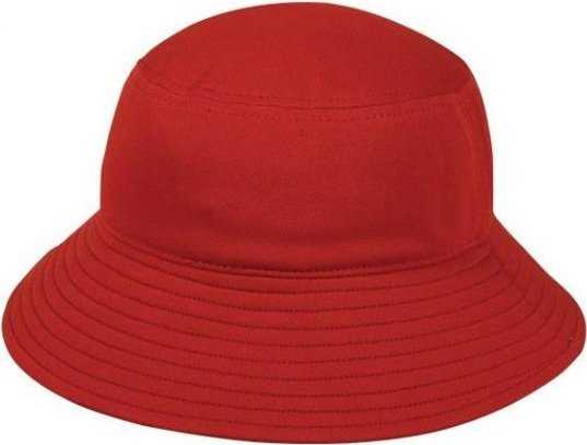 OC Sports CBK-100 Performance Bucket Hat - Red - HIT a Double - 1
