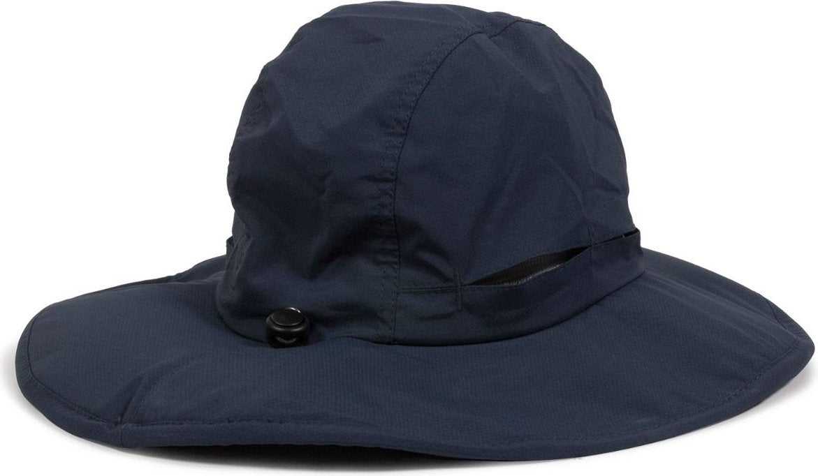 OC Sports CSB-100 Adjustable Cinching Cord Casual Hat - Navy - HIT a Double - 1
