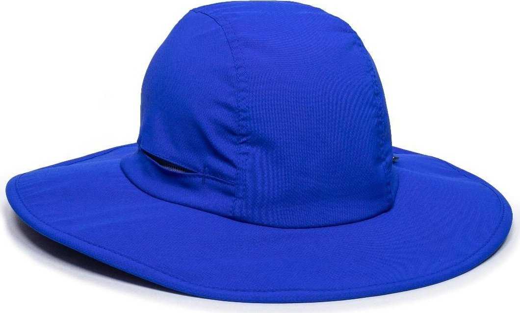OC Sports CSB-100 Adjustable Cinching Cord Casual Hat - Royal - HIT a Double - 1
