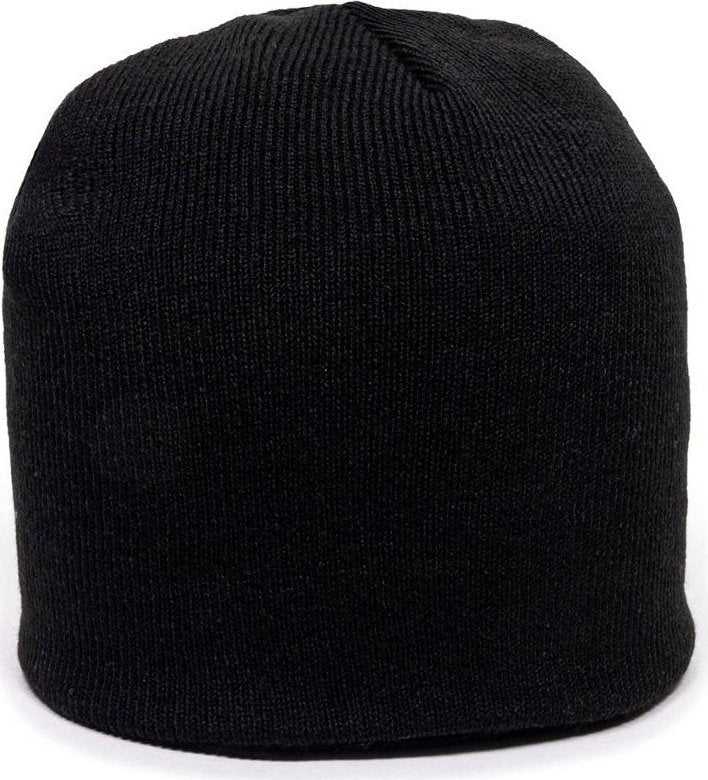 OC Sports KN-550 Made In USA Acrylic Jersey Knit Beanie - Black - HIT a Double - 1