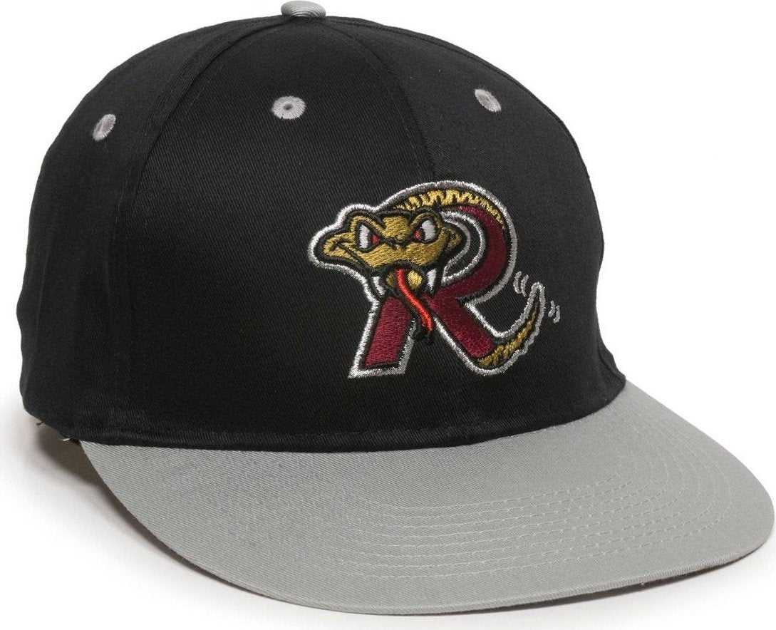 OC Sports MIN-253 Minor League Replica Caps - Wisconsin Timber Rattlers - HIT a Double - 1