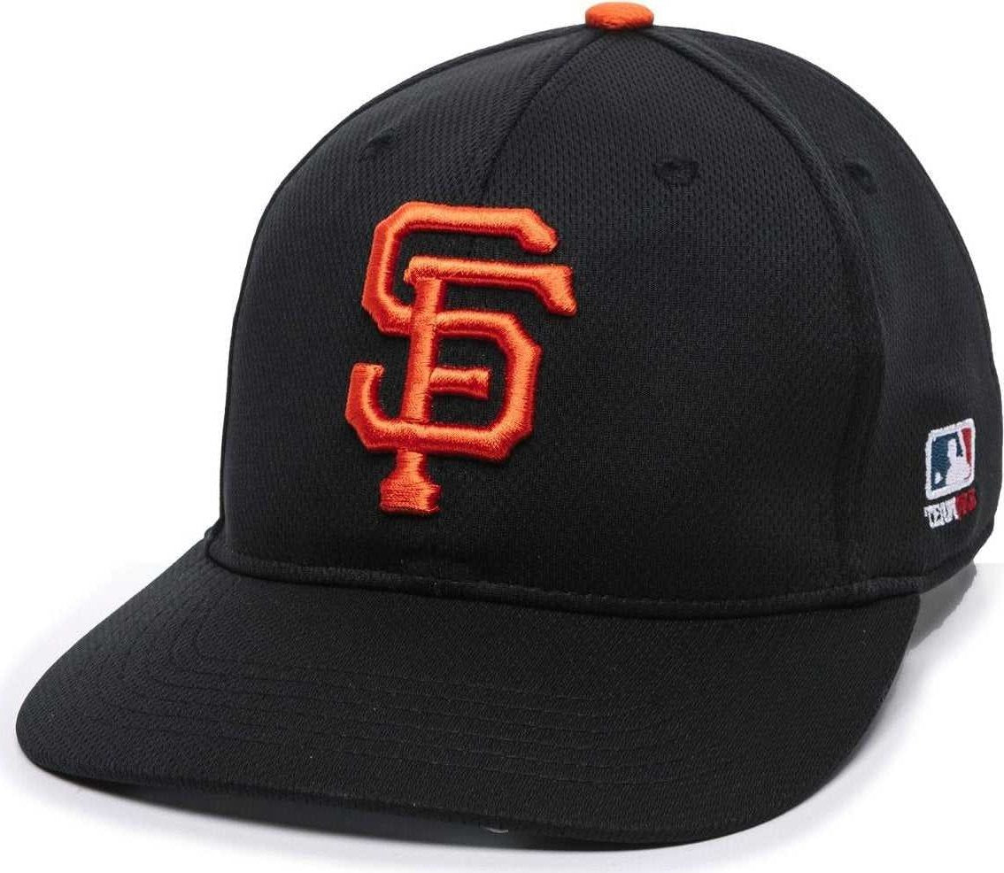 OC Sports MLB-350 MLB Polyester Baseball Adjustable Cap - San Francisco Giants Home & Road - HIT a Double - 1