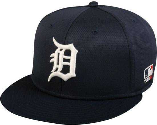 OC Sports MLB-400 MLB Mesh Baseball Cap - Detroit Tigers Home - HIT a Double - 1