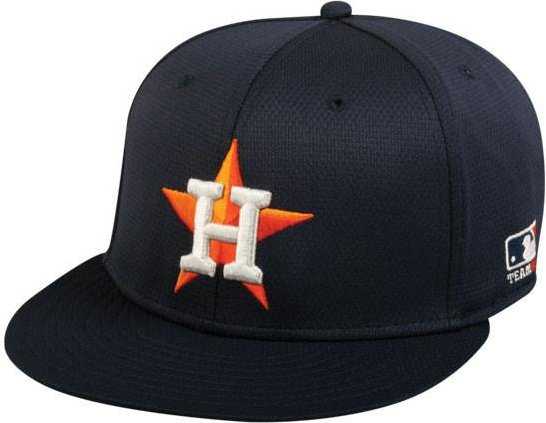 OC Sports MLB-400 MLB Mesh Baseball Cap - Houston Astros Home & Road - HIT a Double - 1