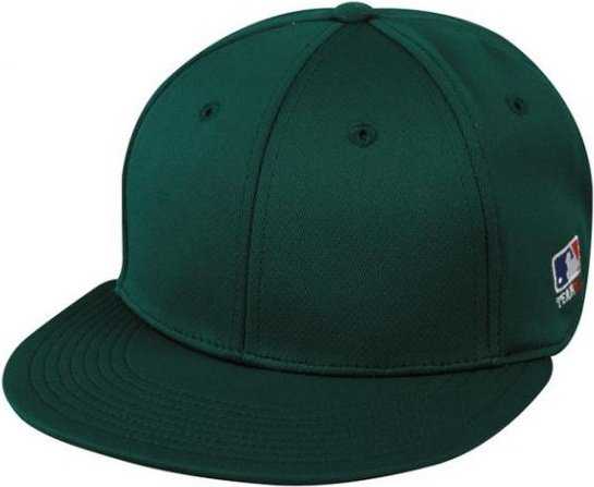 OC Sports MLB-807 Stretch Fit Cap - Dark Green - HIT a Double - 1