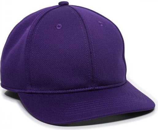 OC Sports MLB-850 Team MLB Logo Located on Left Temple Cap - Purple - HIT a Double - 1