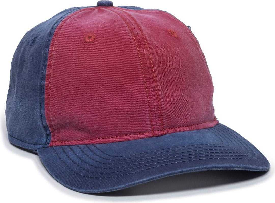 OC Sports PDT-750 Adjustable Cap - Chili Pepper Navy Navy - HIT a Double - 1