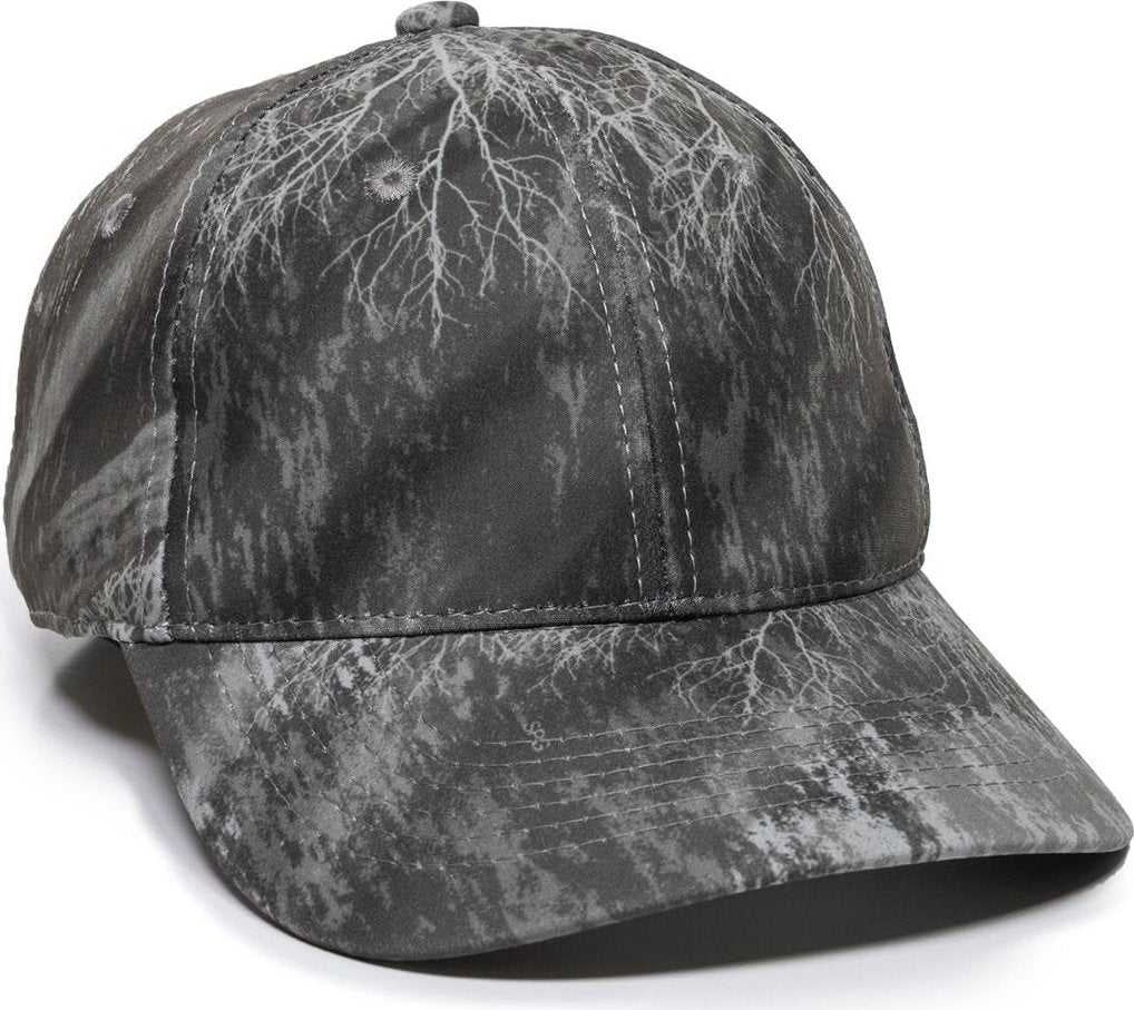 OC Sports PFC-100 Adjustable Cap - Realtree Fishing Gray - HIT a Double - 1