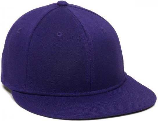 OC Sports PFX-450 Proflex Premium Wool Blend Q3 Cap - Purple - HIT a Double - 1