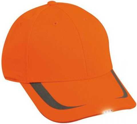 OC Sports SHB-302 Adjustable HiBeam Cap that is Easily Visible - Blaze - HIT a Double - 1