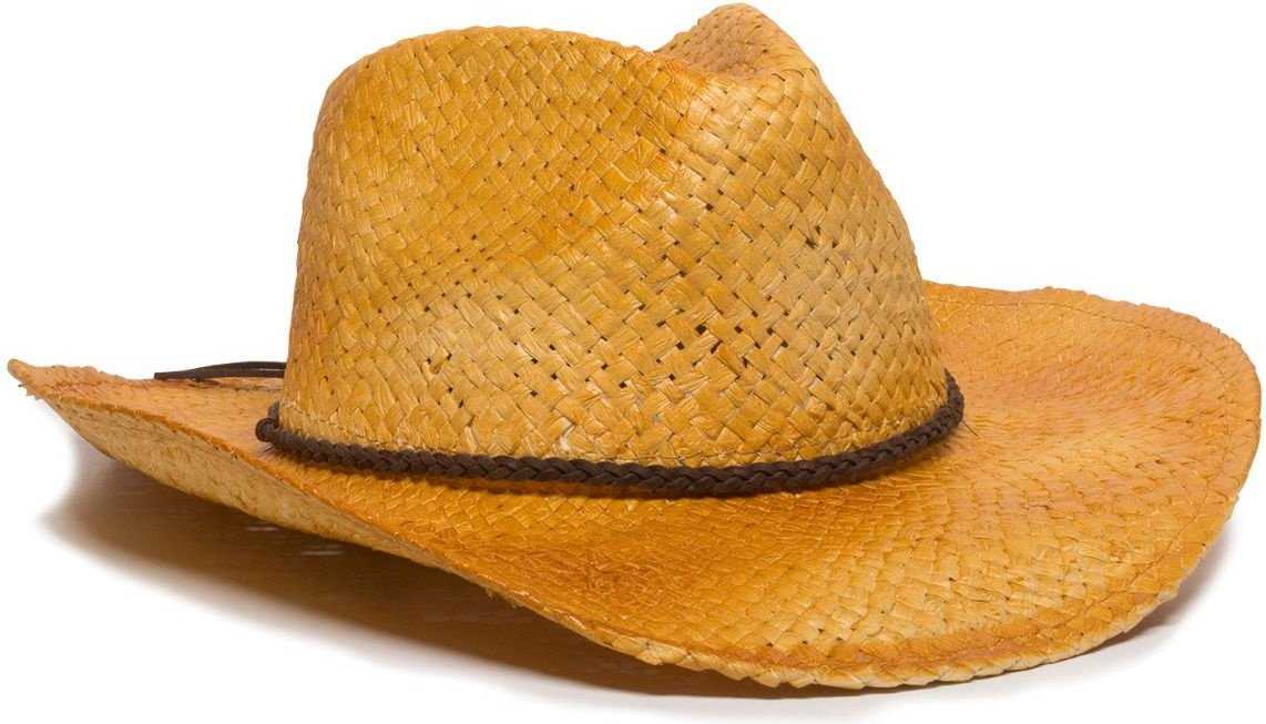 OC Sports STW-200L Straw Hat - Natural - HIT a Double - 1