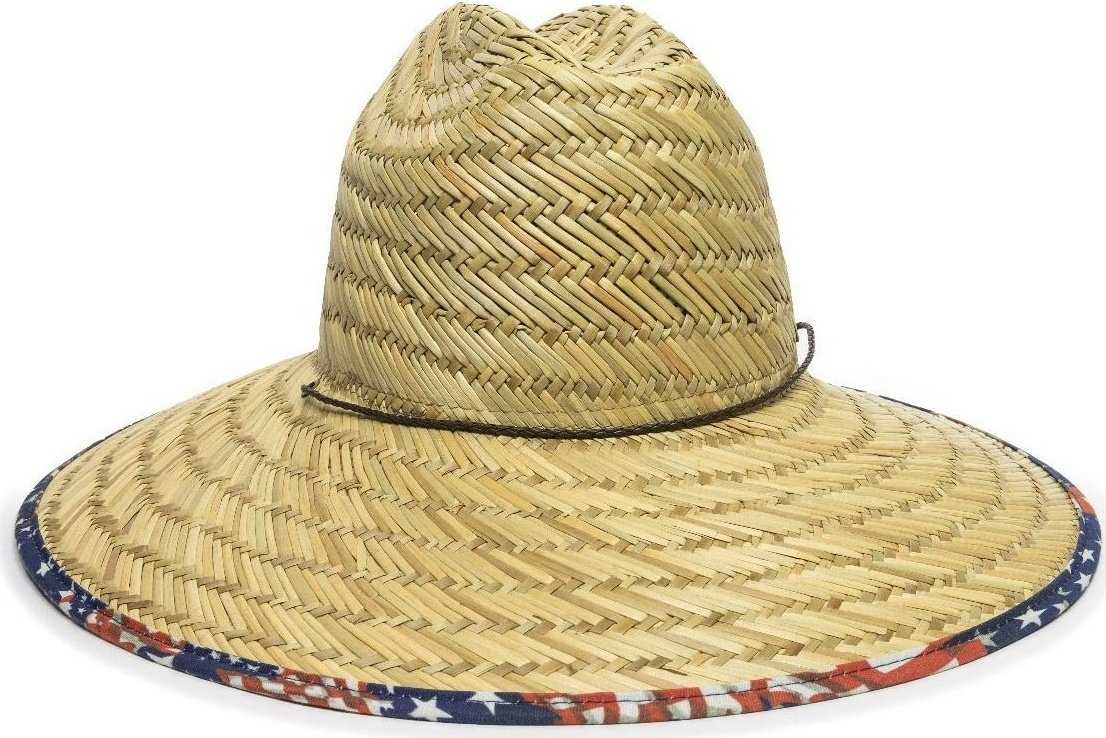 OC Sports STW-500 Natural Straw Hat - Natural - HIT a Double - 1