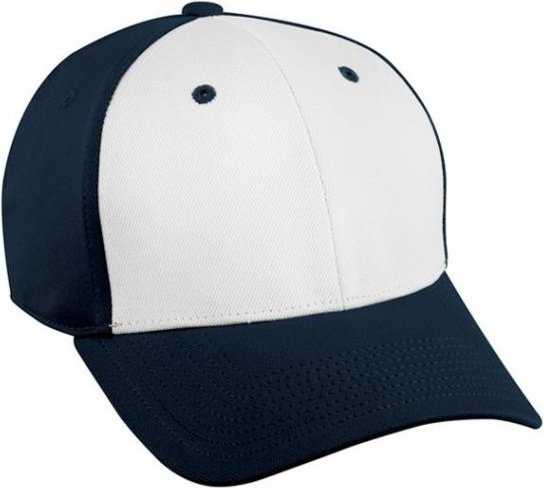OC Sports TGS1925X Polyester with Bamboo Proflex Cap - White Navy Navy - HIT a Double - 1