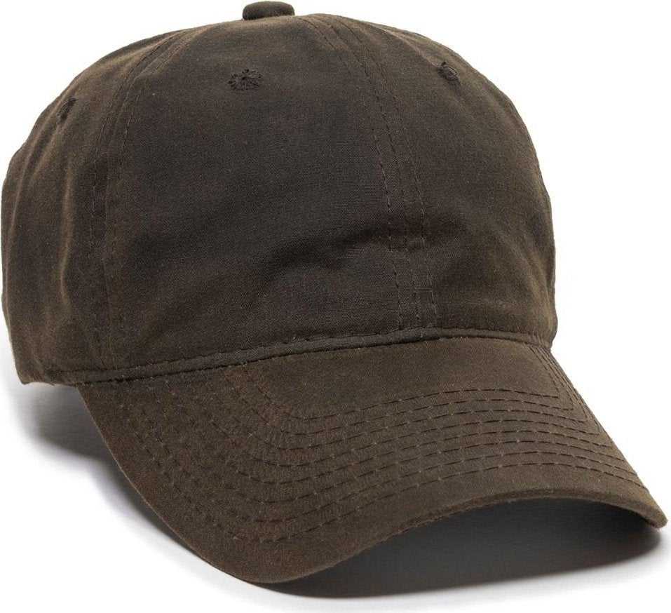 OC Sports WAX606IS Adjustable Cap - Brown - HIT a Double - 1